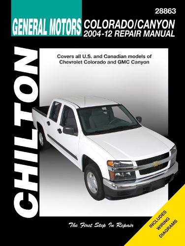 Паперова книга «Chevrolet Colorado/GMC Canyon (Chilton): 2004-12», автор Haynes Publishing - фото №1