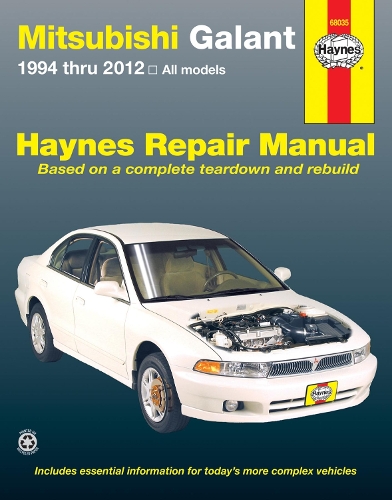 Бумажная книга «Mitsubishi Galant: 1994-12», автор Haynes Publishing - фото №1