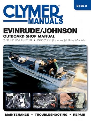 Бумажная книга «Evinrude/Johnson 2-70 HP 2-Stroke Outboards Includes Jet Drive Models (1995-2003) Service Repair Manual: 1995-2007», автор Haynes Publishing - фото №1