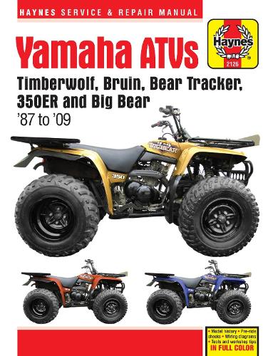 Бумажная книга «Yamaha ATVs (87 - 09) Haynes Repair Manual: 1987 to 2009», автор Haynes Publishing - фото №1