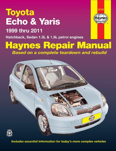 Бумажная книга «Toyota Echo & Yaris (99-11) Haynes Repair Manual: 1999-2011», автор Haynes Publishing - фото №1