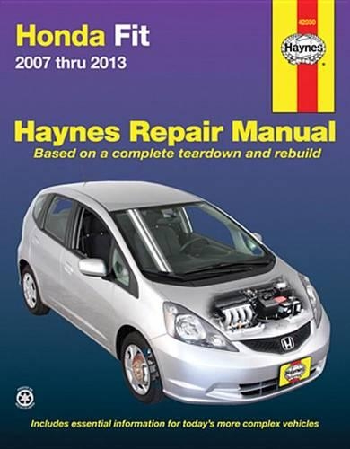 Бумажная книга «Honda Fit», автор Haynes Publishing - фото №1