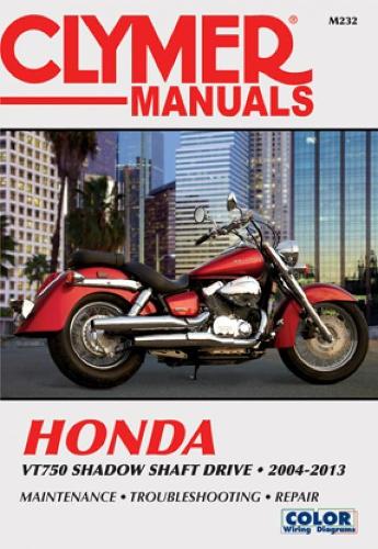 Паперова книга «Honda VT750 Shadow Shaft Drive Motorcycle (2004-2013) Service Repair Manual: 2004-13», автор Haynes Publishing - фото №1