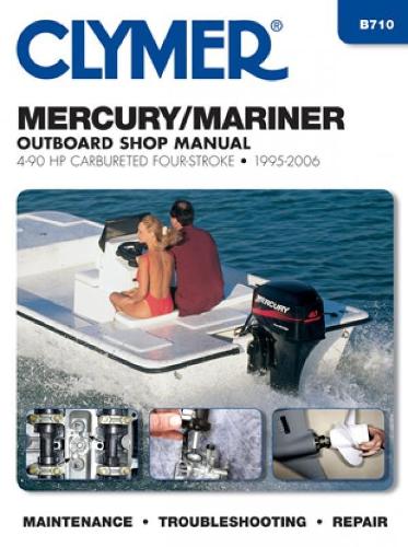 Паперова книга «Mercury/Mariner 4-90Hp Carburetted 4-Stroke 95-06», автор Haynes Publishing - фото №1