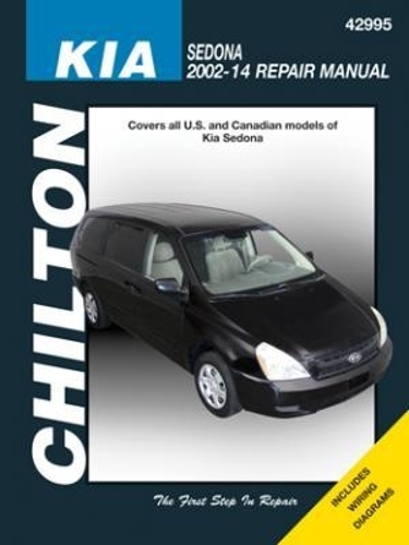 Паперова книга «Kia Sedona (Chilton): 2002-14», автор Haynes Publishing - фото №1