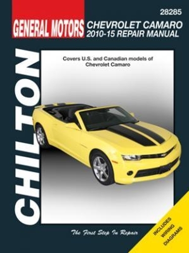 Бумажная книга «Chevrolet Camaro (Chilton) (Chilton): 2010-15», автор Haynes Publishing - фото №1
