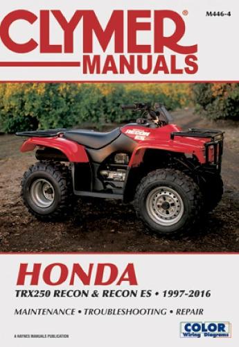 Бумажная книга «Honda TRX250 Recon & Recon ES (1997-2016) Service Repair Manual: 97-16», автор Haynes Publishing - фото №1