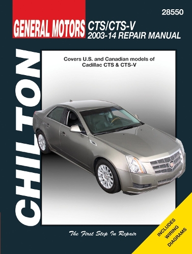 Бумажная книга «Cadillac CTS/CTS-V (Chilton): 2003-14», автор Haynes Publishing - фото №1