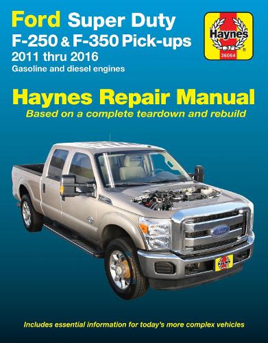 Бумажная книга «Ford Super Duty F-250 & F-350 Pick-ups (11-16) Haynes Repair Manual: 2011 - 2016», автор Haynes Publishing - фото №1
