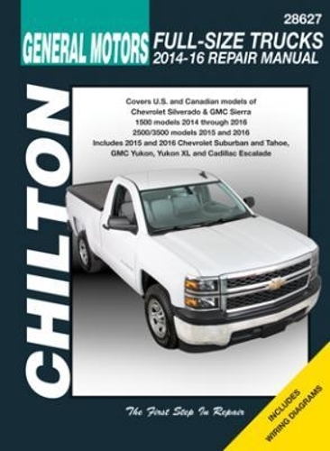 Паперова книга «Chevrolet Silverado (Chilton): 2014-2016», автор Haynes Publishing - фото №1