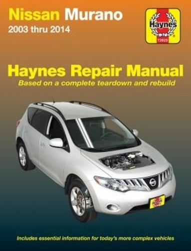Бумажная книга «Nissan Murano (03 - 14): 2003-2014», автор Haynes Publishing - фото №1