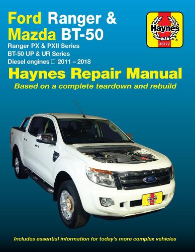 Бумажная книга «FORD RANGER/MAZDA BT-50 (11-18)», автор Haynes Publishing - фото №1