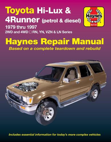 Бумажная книга «Toyota Hi Lux & 4 Runner Dsl: 79-97», автор Haynes Publishing - фото №1