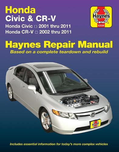 Бумажная книга «Honda Civic (01-11)», автор Haynes Publishing - фото №1