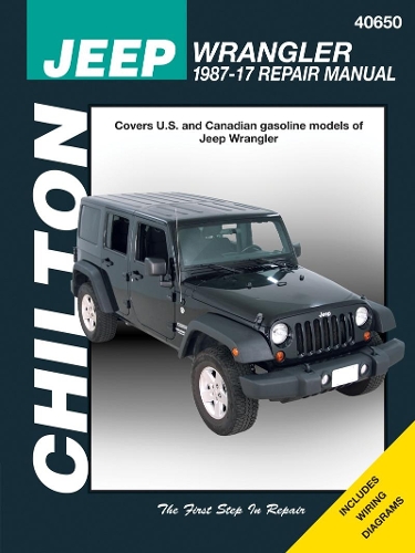 Бумажная книга «Jeep Wrangler ('87-'17) (Chilton)», автор Haynes Publishing - фото №1