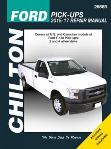 Бумажная книга «Ford F-150 Pick-ups ('15-'17) (Chilton)», автор Haynes Publishing - фото №1