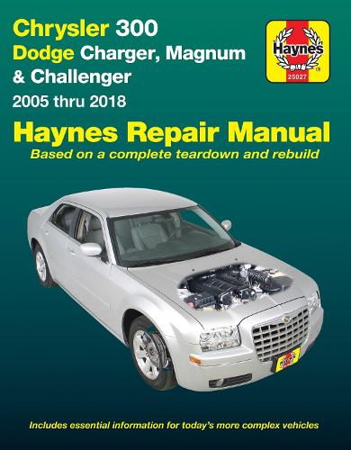 Бумажная книга «Chrysler 300 & Dodge Charger, Magnum & Challenger ('05-'18)», автор Haynes Publishing - фото №1