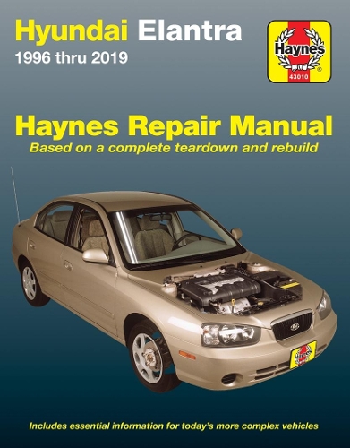 Бумажная книга «Hyundai Elantra (1996-2019) (USA): 1996 to 2013», автор Haynes Publishing - фото №1