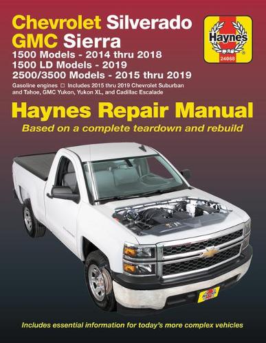 Паперова книга «Chevrolet Silverado & GMC Sierra (14-16): 2014-16», автор Haynes Publishing - фото №1