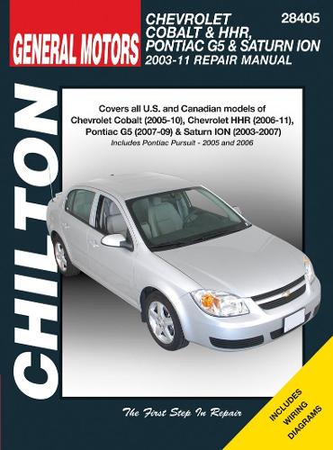 Бумажная книга «GM Chevy Cobalt, HHR/Pontiac G5 & Saturn Ion (2005-2010)», автор Haynes Publishing - фото №1