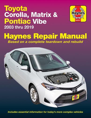 Бумажная книга «Toyota Corolla (03-19) (USA): 2003-13», автор Haynes Publishing - фото №1