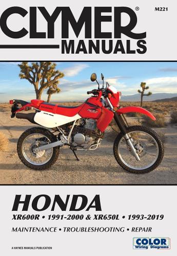 Бумажная книга «Honda XR600R (91-00) XR650L (93-19) Service and Repair Manual», автор Haynes Publishing - фото №1