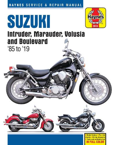 Бумажная книга «Suzuki Intruder, Marauder, Volusia & Boulevard», автор Haynes Publishing - фото №1