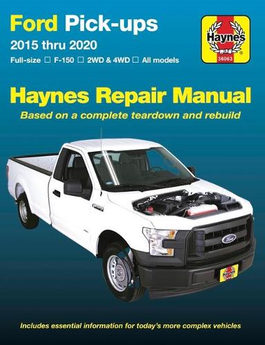 Паперова книга «Ford F-150 Pick Ups '15-'17», автор Haynes Publishing - фото №1