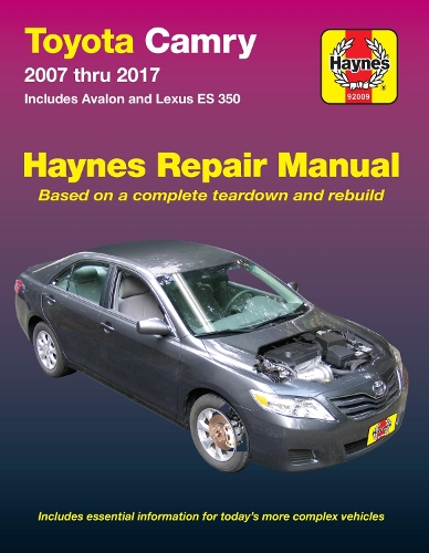 Бумажная книга «Toyota Camry & Avalon & Lexus ES 350 (2007-2017) (USA): 2007-15», автор Haynes Publishing - фото №1