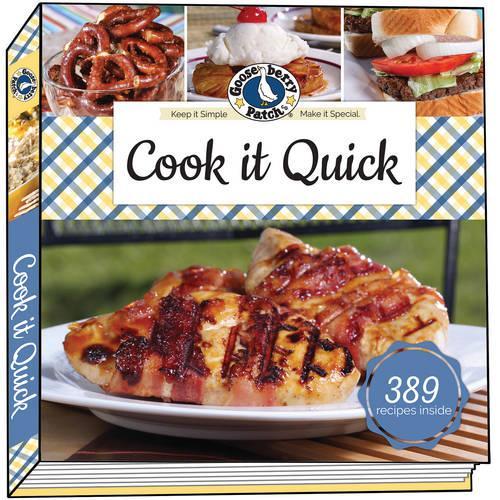 Бумажная книга «Cook It Quick», автор Gooseberry Patch - фото №1