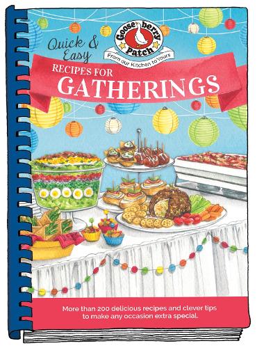 Бумажная книга «Quick & Easy Recipes for Gatherings», автор Gooseberry Patch - фото №1