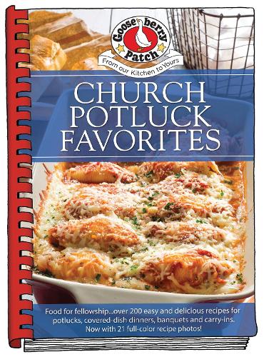 Бумажная книга «Church Potluck Favorites», автор Gooseberry Patch - фото №1