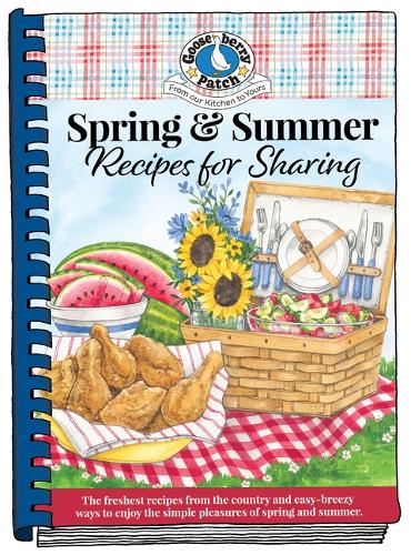 Бумажная книга «Spring & Summer Recipes for Sharing», автор Gooseberry Patch - фото №1