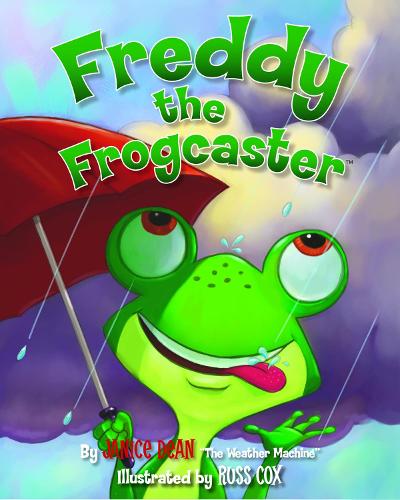 Паперова книга «Freddy the Frogcaster», автор Дженіс Дін - фото №1