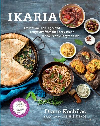 Бумажная книга «Ikaria: Lessons on Food, Life, and Longevity from the Greek Island Where People Forget to Die: A Mediterranean Diet Cookbook», автор Диана Кочилас - фото №1
