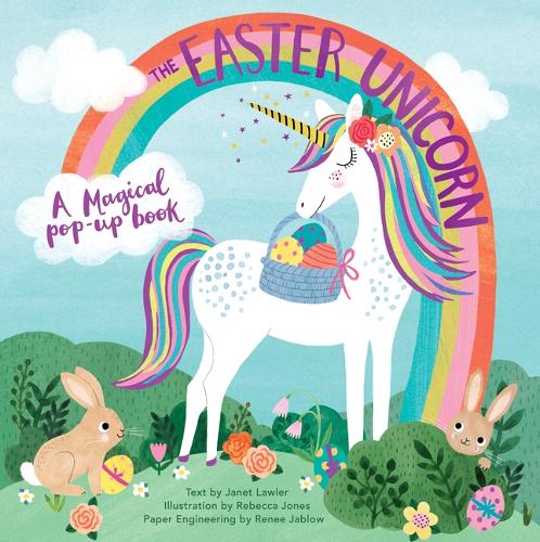 Паперова книга «The Easter Unicorn: A Magical Pop-Up Book», автор Джанет Лоулер - фото №1