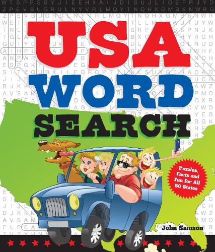 [object Object] «USA Word Search: Puzzles, Facts, and Fun for 50 States», автор Джон Самсон - фото №1