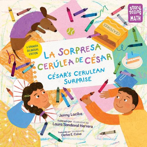 Бумажная книга «La sorpresa cerúlea de César / César's Cerulean Surprise (Spanish Bilingual Edition)», автор Дженни Лацика - фото №1