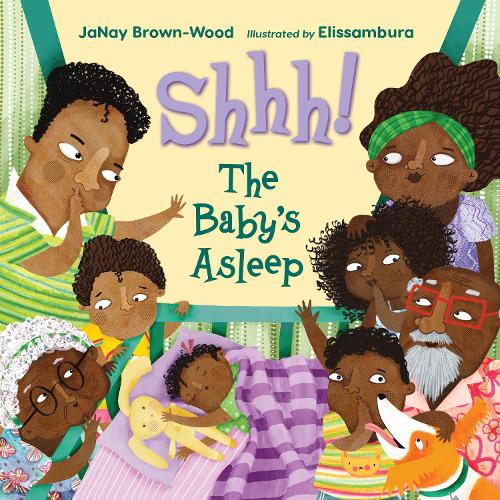 Паперова книга «Shhh! The Baby's Asleep», автор Джаней Браун-Вуд - фото №1