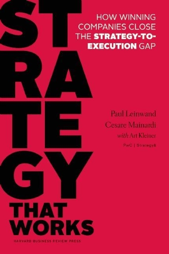 Паперова книга «Strategy That Works: How Winning Companies Close the Strategy-to-Execution Gap», авторів Чезаре Р. Майнарді, Пол Лейнванд - фото №1