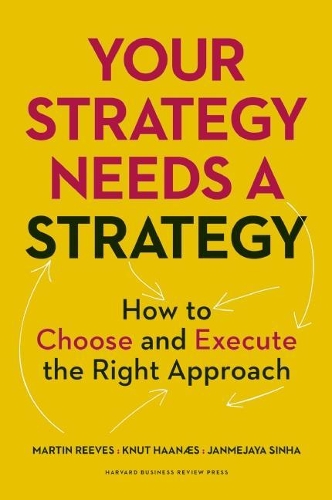 Паперова книга «Your Strategy Needs a Strategy: How to Choose and Execute the Right Approach», авторів Джанмеджая Сінха, Кнут Гаанаес, Мартін Рівз - фото №1