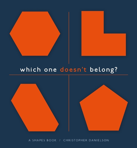Бумажная книга «Which One Doesn't Belong?: A Shapes Book, Softcover 5 pack», автор Кристофер Дэниелсон - фото №1