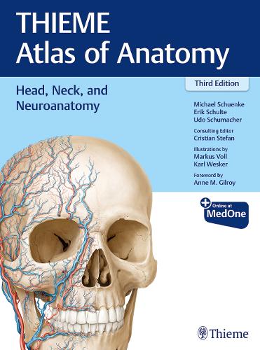 Бумажная книга «Head, Neck, and Neuroanatomy (THIEME Atlas of Anatomy)», авторов Кристиан Стефан, Эрик Шульте, Майкл Шуенке, Удо Шумахер - фото №1