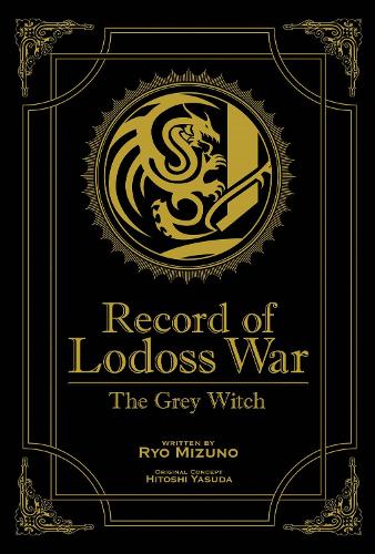 Бумажная книга «Record of Lodoss War: The Grey Witch (Gold Edition)», автор Ре Мидзуно - фото №1