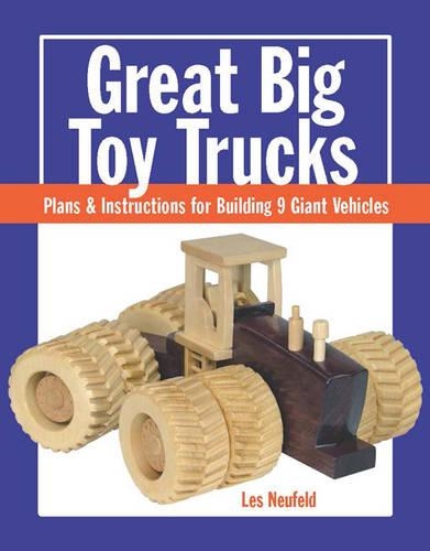 Бумажная книга «Great Big Toy Trucks», автор Л. Нойфельд - фото №1