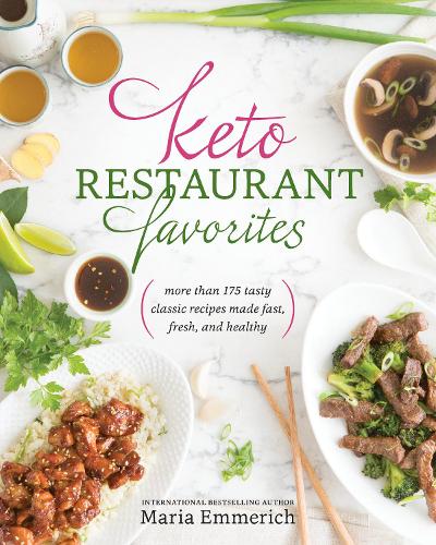 Паперова книга «Keto Restaurant Favorites», автор Марія Еммеріх - фото №1