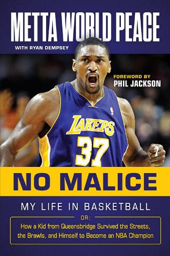 Паперова книга «No Malice: My Life in Basketball or: How a Kid from Queensbridge Survived the Streets, the Brawls, and Himself to Become an NBA Champion», авторів Метта Ворлд Піс, Райан Демпсі - фото №1
