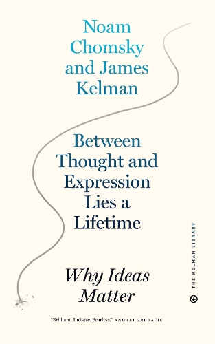 Бумажная книга «Between Thought And Expression Lies A Lifetime: Why Ideas Matter», автор Ноам Хомский - фото №1