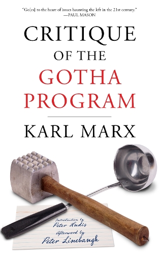 Паперова книга «Critique Of The Gotha Program», автор Карл Маркс - фото №1