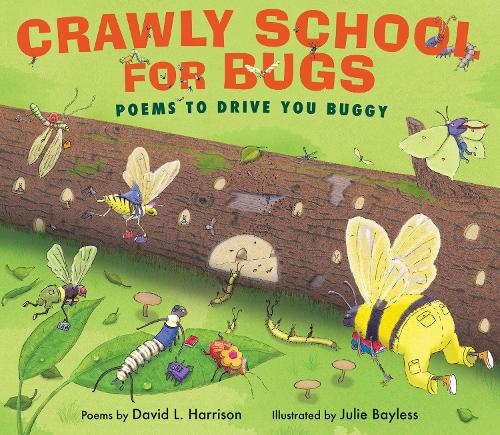 Бумажная книга «Crawly School For Bugs», автор Д. Харрисон - фото №1